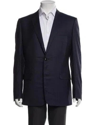 Pre-owned Dior 2016 Wool Blazer In Blue