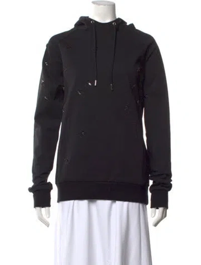 Pre-owned Dior 2017 Bee Hoodie W/ Tags In Black