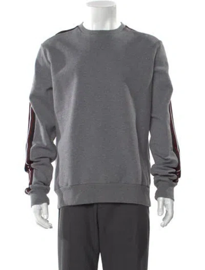 Pre-owned Dior 2017 Crew Neck Sweatshirt In Gray