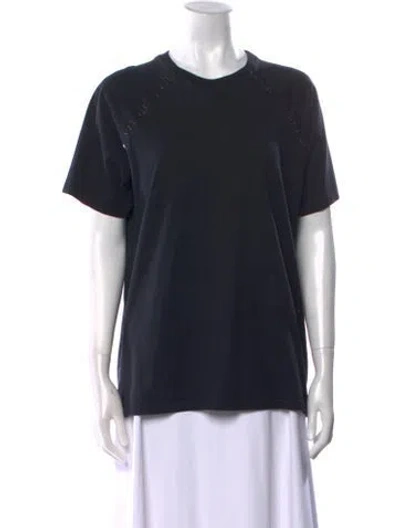Pre-owned Dior 2017 Crew Neck T-shirt In Black