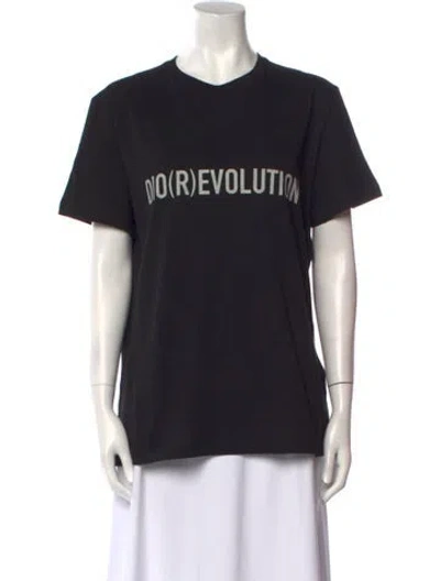 Pre-owned Dior 2017 Dio(r)evolution T-shirt In Black