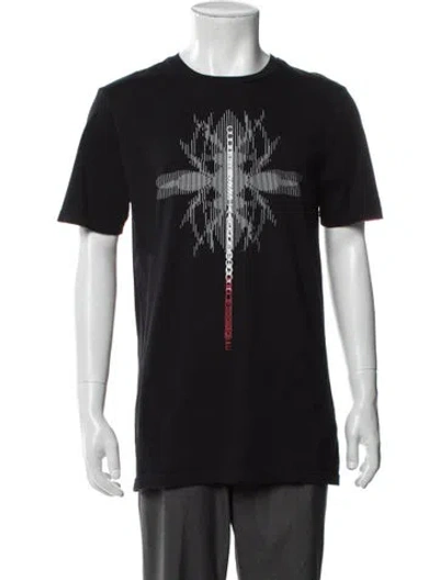 Pre-owned Dior 2017 Graphic Print T-shirt In Black