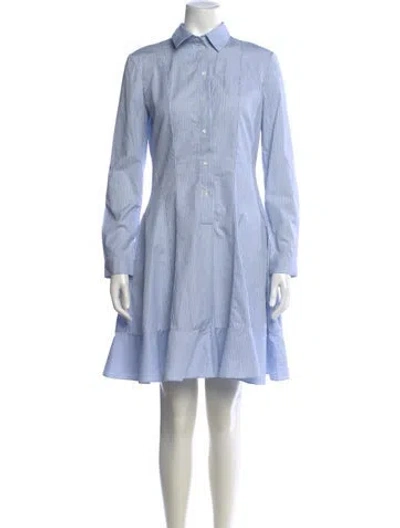 Pre-owned Dior 2017 Knee-length Dress In Blue