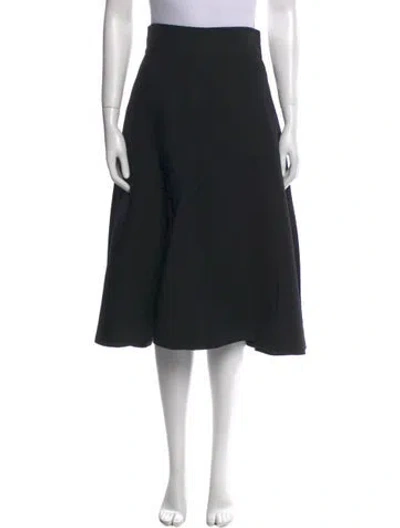 Pre-owned Dior 2017 Midi Length Skirt In Black