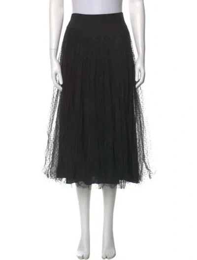 Pre-owned Dior 2017 Midi Length Skirt In Black