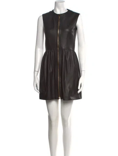 Pre-owned Dior 2017 Mini Dress In Black
