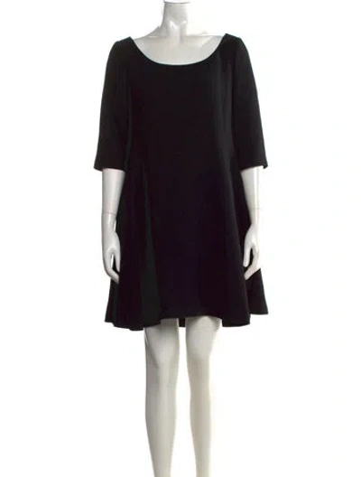 Pre-owned Dior 2017 Mini Dress In Black