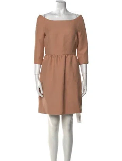 Pre-owned Dior 2017 Mini Dress In Neutral