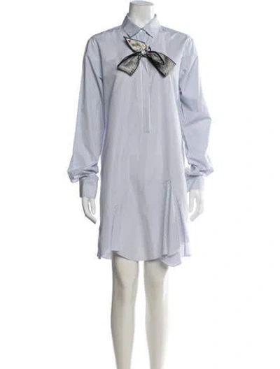 Pre-owned Dior 2017 Mini Dress In White