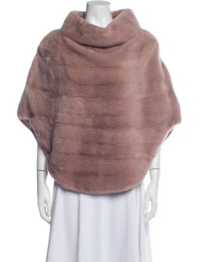 Pre-owned Dior 2017 Mink Fur Jacket In Pink