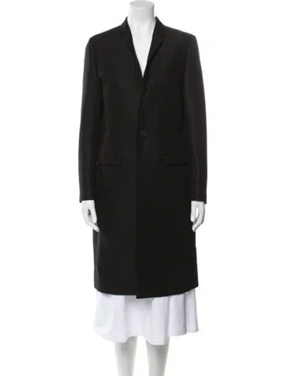 Pre-owned Dior 2017 Mohair Coat W/ Tags In Black