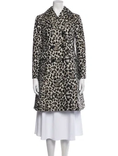 Pre-owned Dior 2017 Silk Coat In Neutral
