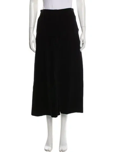 Pre-owned Dior 2017 Wide Leg Pants In Black