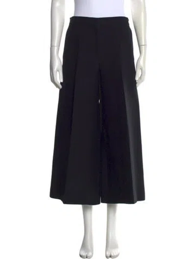 Pre-owned Dior 2017 Wide Leg Pants In Black