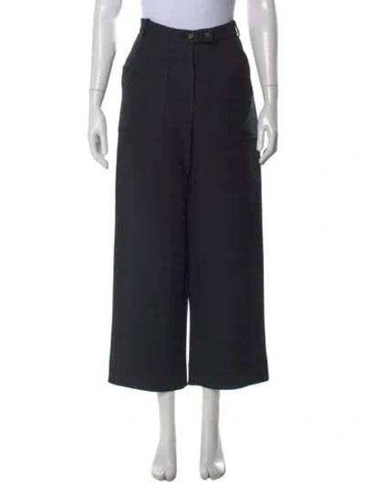 Pre-owned Dior 2017 Wide Leg Pants In Blue