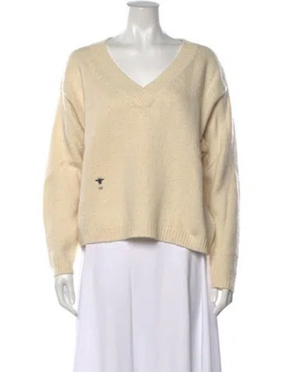 Pre-owned Dior 2017 Wool Sweater In Neutrals