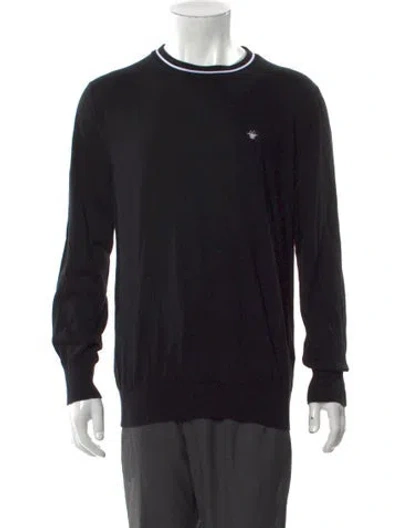 Pre-owned Dior 2018 Bee Accent Pullover In Black
