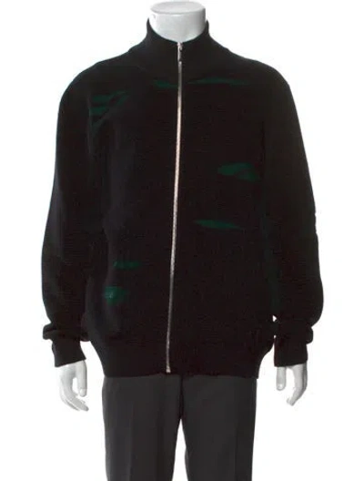 Pre-owned Dior 2018 Bee Accent Pullover In Black