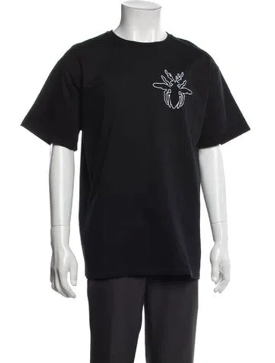 Pre-owned Dior 2018 Bee Accent Shirt In Black