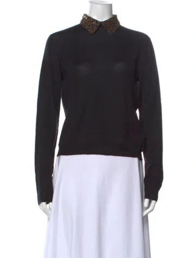 Pre-owned Dior 2018 Cashmere Sweater In Black