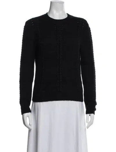 Pre-owned Dior 2018 Cashmere Sweater In Black