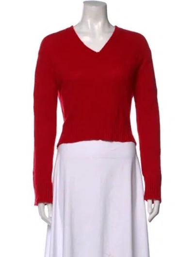 Pre-owned Dior 2018 Cashmere Sweater In Red