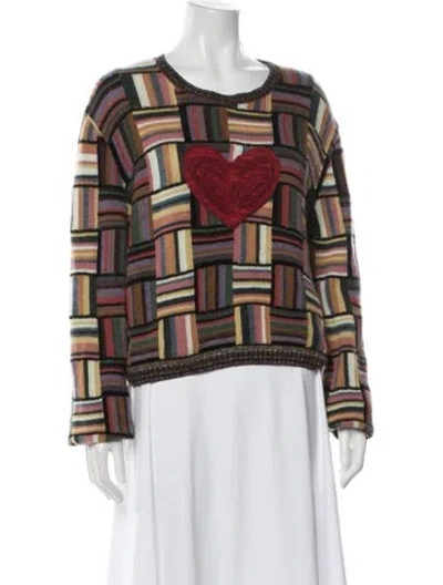 Pre-owned Dior 2018 Cashmere Sweater In White