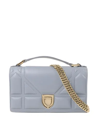 Pre-owned Dior 2018 Ama Mini Bag In Blue