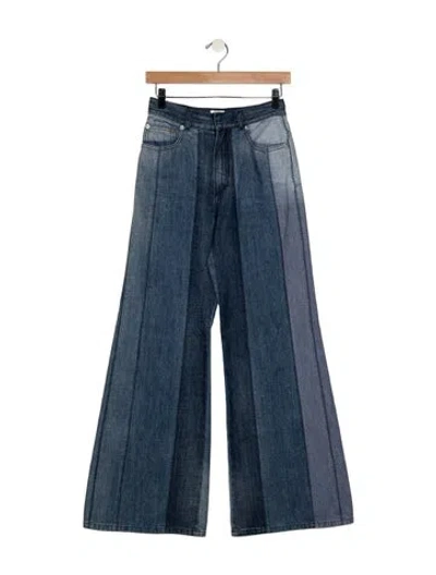 Pre-owned Dior 2018 Flared Jeans In Blue