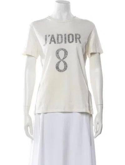 Pre-owned Dior 2018 Graphic Print T-shirt In Neutral