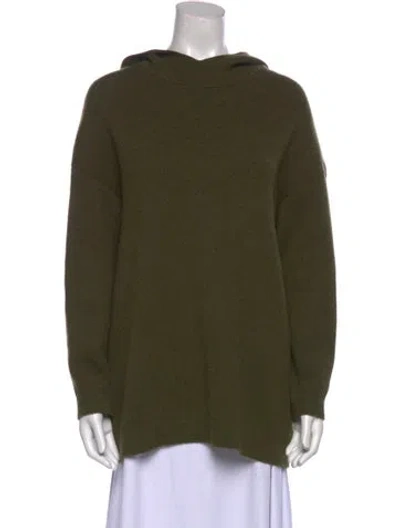 Pre-owned Dior 2018 J'a 8 Pullover Hooded Sweater In Green