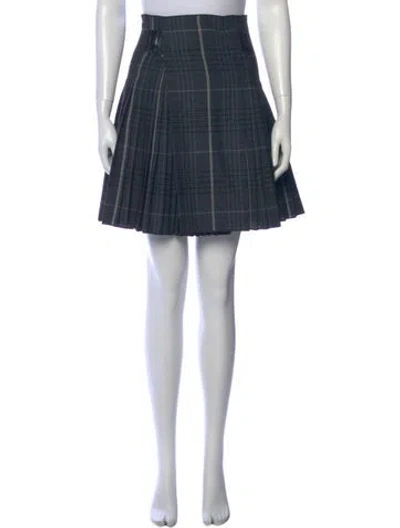 Pre-owned Dior 2018 Knee-length Skirt In Gray