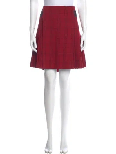 Pre-owned Dior 2018 Knee-length Skirt In Red