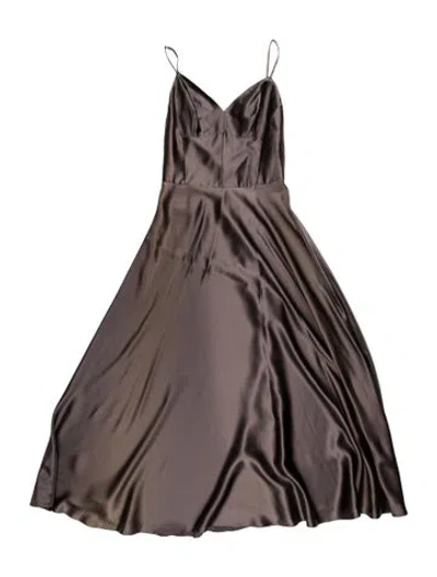 Pre-owned Dior 2018 Long Dress In Gray