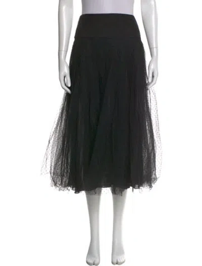 Pre-owned Dior 2018 Midi Length Skirt In Black
