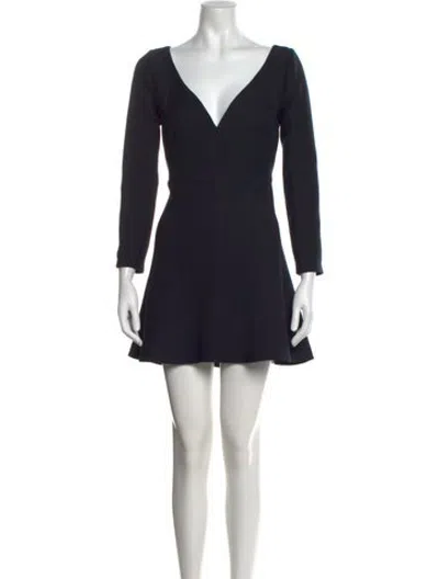 Pre-owned Dior 2018 Mini Dress In Black