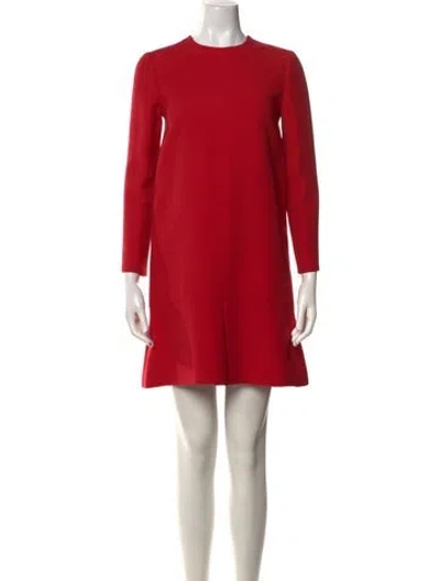 Pre-owned Dior 2018 Mini Dress In Red