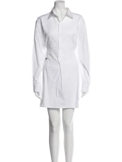 Pre-owned Dior 2018 Mini Dress In White