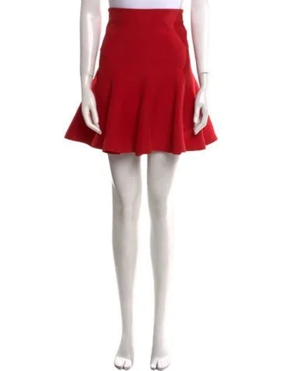 Pre-owned Dior 2018 Mini Skirt In Red