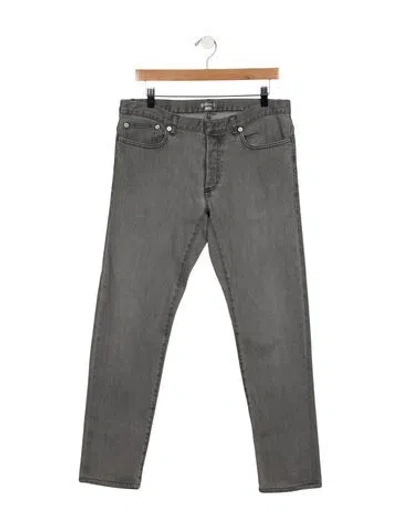 Pre-owned Dior 2018 Skinny Jeans In Gray