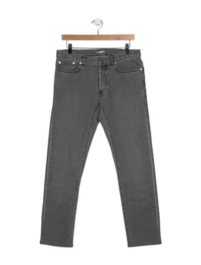 Pre-owned Dior 2018 Skinny Jeans In Gray