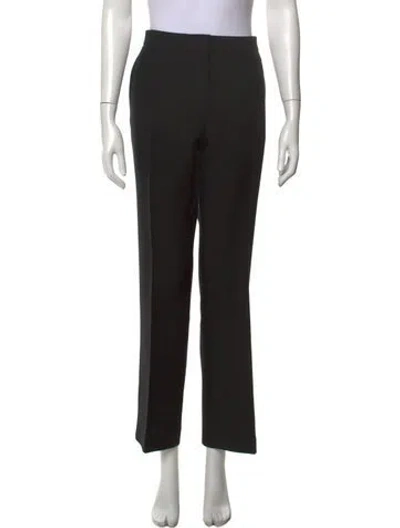 Pre-owned Dior 2018 Straight Leg Pants In Black