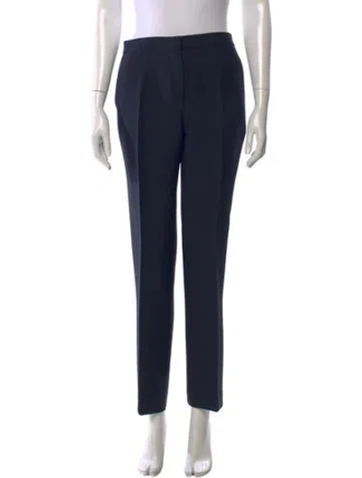 Pre-owned Dior 2018 Straight Leg Pants In Black