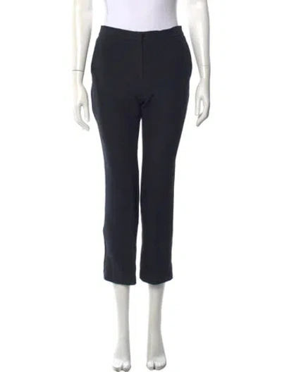 Pre-owned Dior 2018 Straight Leg Pants In Blue