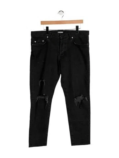 Pre-owned Dior 2018 Straight-leg Jeans In Black