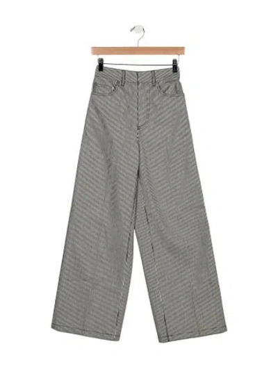 Pre-owned Dior 2018 Wide Leg Jeans In White