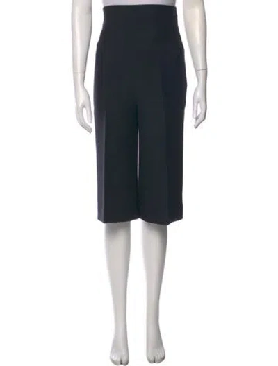 Pre-owned Dior 2018 Wide Leg Pants In Black