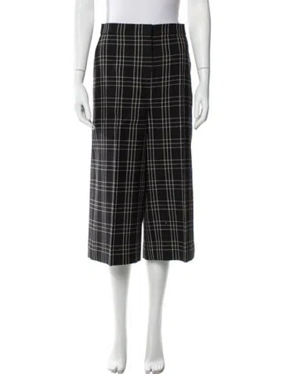 Pre-owned Dior 2018 Wide Leg Pants In Black