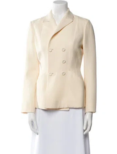 Pre-owned Dior 2018 Wool Blazer In Neutral