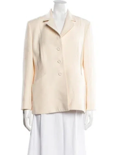 Pre-owned Dior 2018 Wool Blazer In Neutral